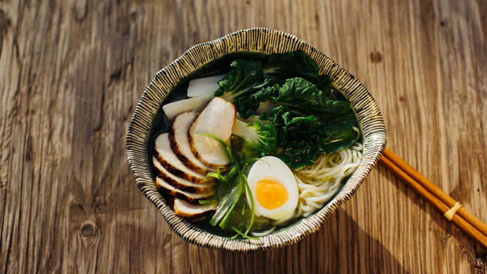 Shio-Ramen mit Miso-Huhn – Klar & aromatisch 🍜