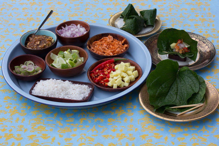 Snack im Pfefferblatt - Miang Kam