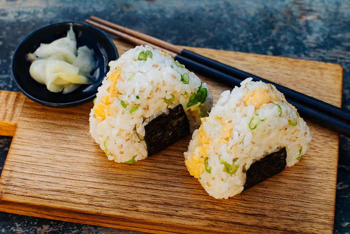 Onigiri selber machen – Gari-Tamago-Onigiri