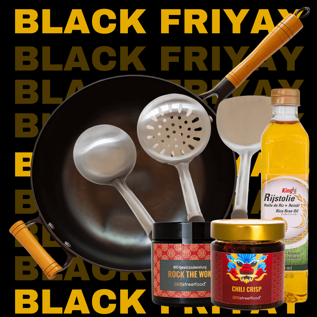 Limited Black Wok Set – nur zu Black Friday!