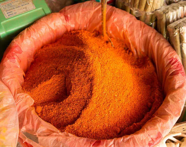 Chili und Paprikapulver
