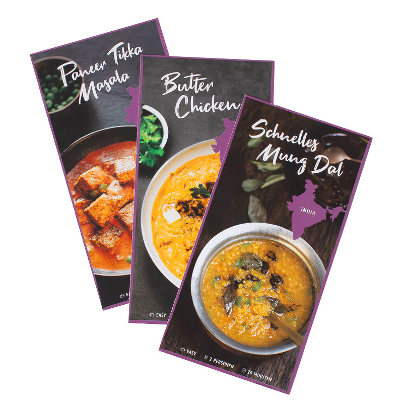 Indien Kochbox - authentisch indisch kochen zu Hause