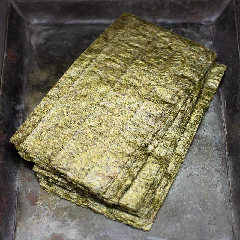 Nori Blätter halbiert 18g – 15 Blätter für Sushi Rollen