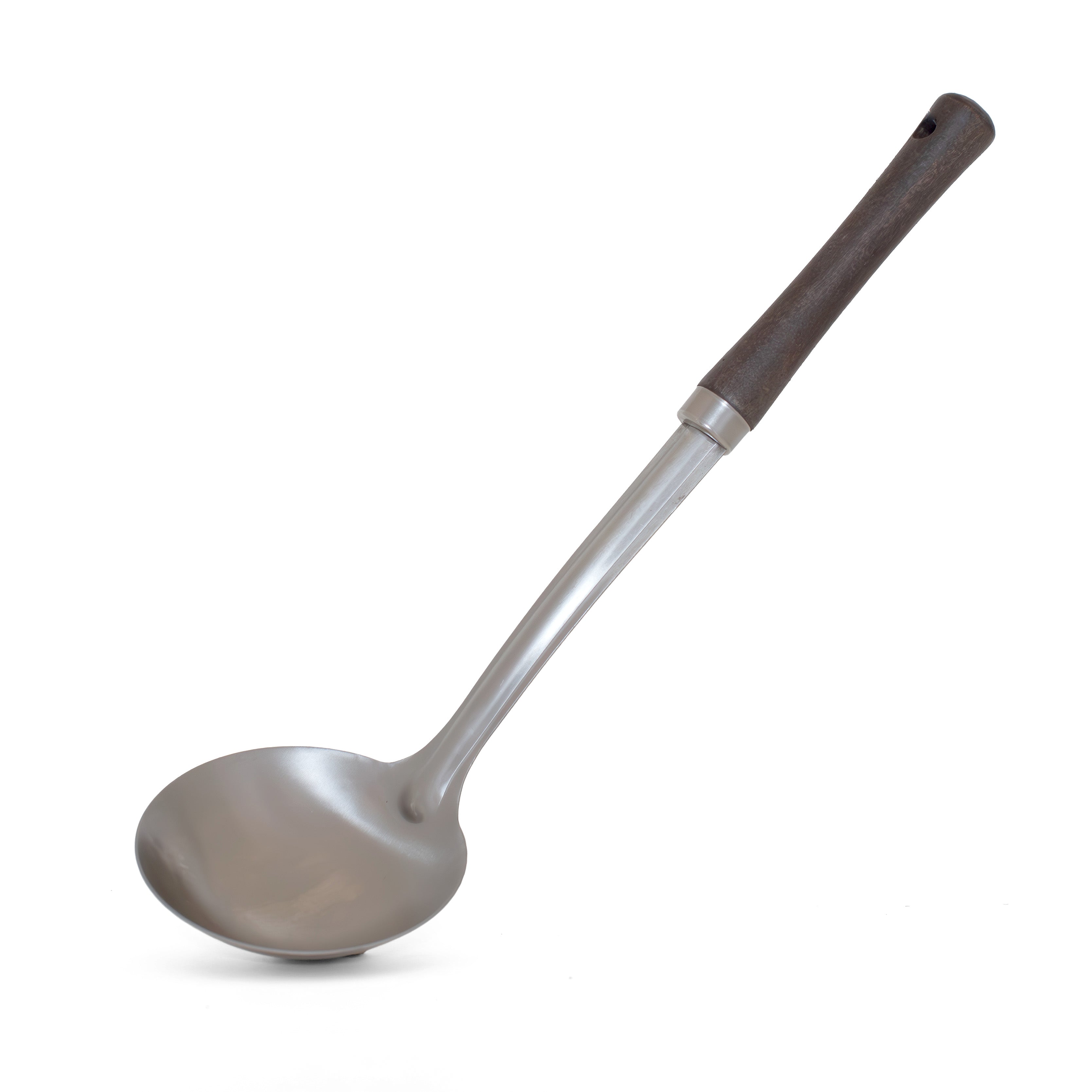 Wok-Tool-Set – Wokwender, Wok-Löffel & Wok-Sieb aus Edelstahl mit Holzgriff