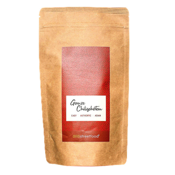 Chilischoten getrocknet 45g – Phrik Chi Fa aus Thailand