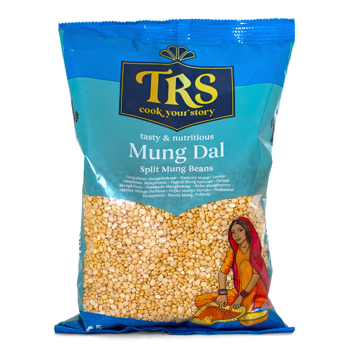 Gelbe Mungobohnen geschält & gespalten – 500 g