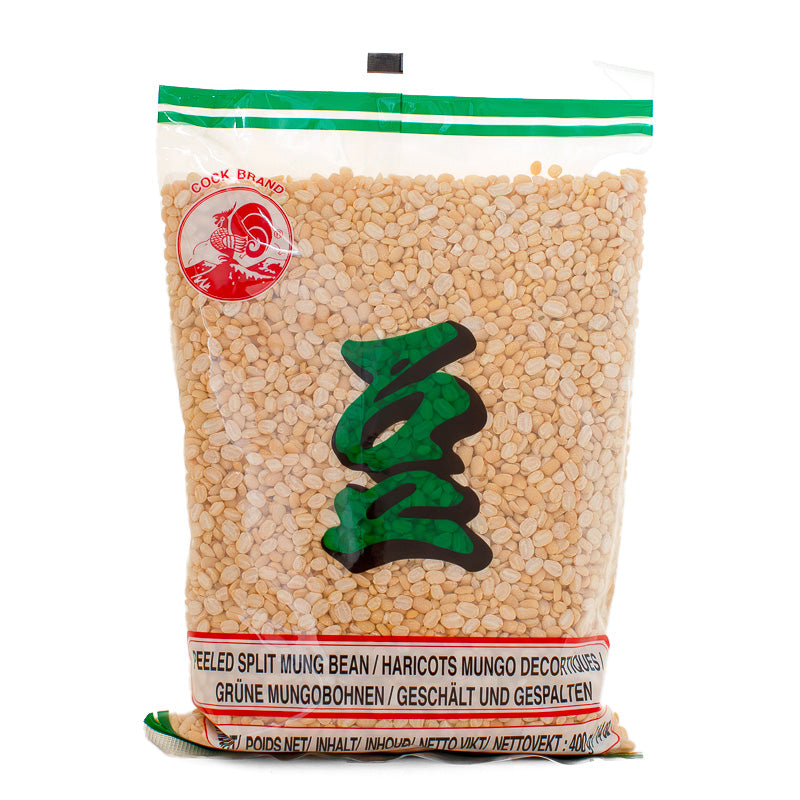 Gelbe Mungobohnen geschält & gespalten – 400 g