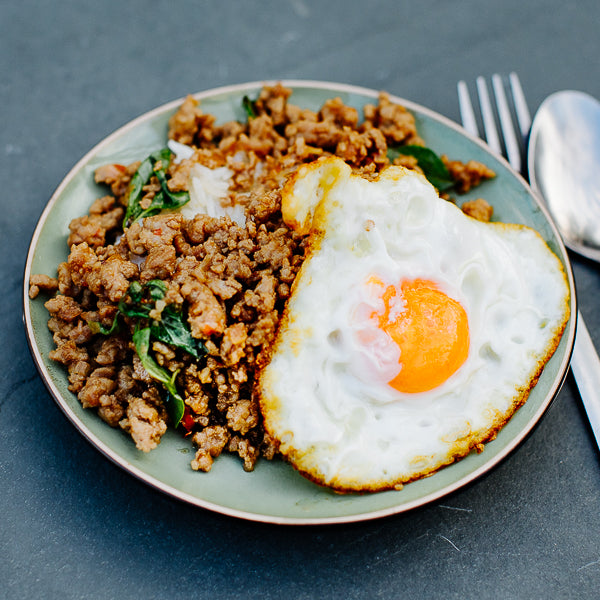 Thai Curry Kochbox - Pad Krapao, Rotes Curry, Tom Ka Gung