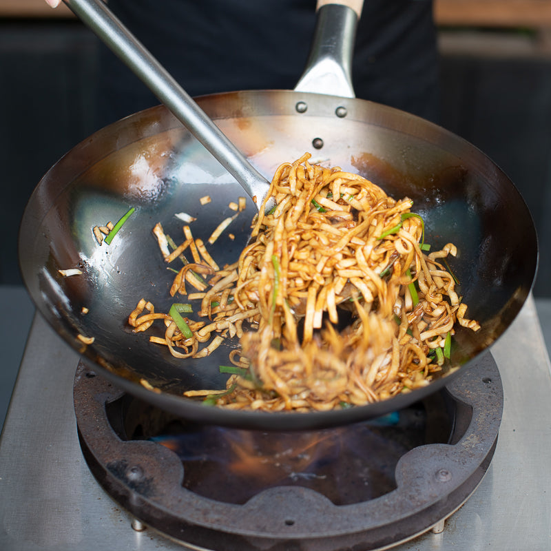 Wok aus Carbonstahl - original chinesisch