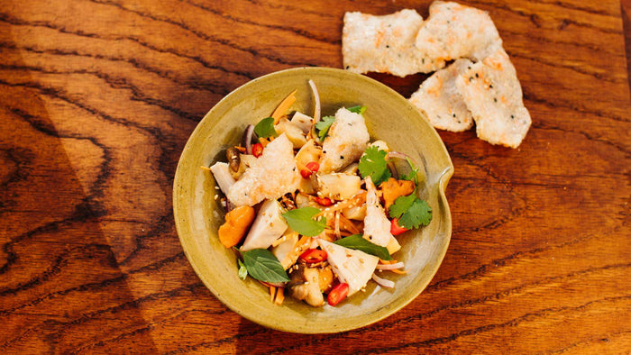 Veganer Jackfruit Salat aus Vietnam