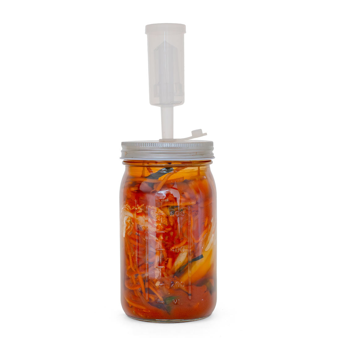 Fermentierglas 950 ml mit Gäraufsatz und Glasgewicht