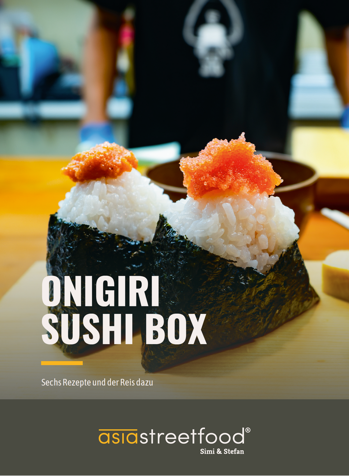 Rezeptheft Onigiri Sushi Kochbox