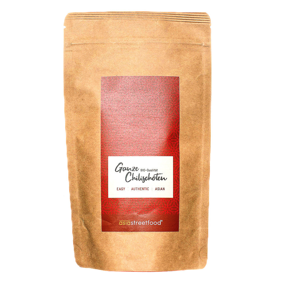 Chilischoten getrocknet (rot) - BIO 45g
