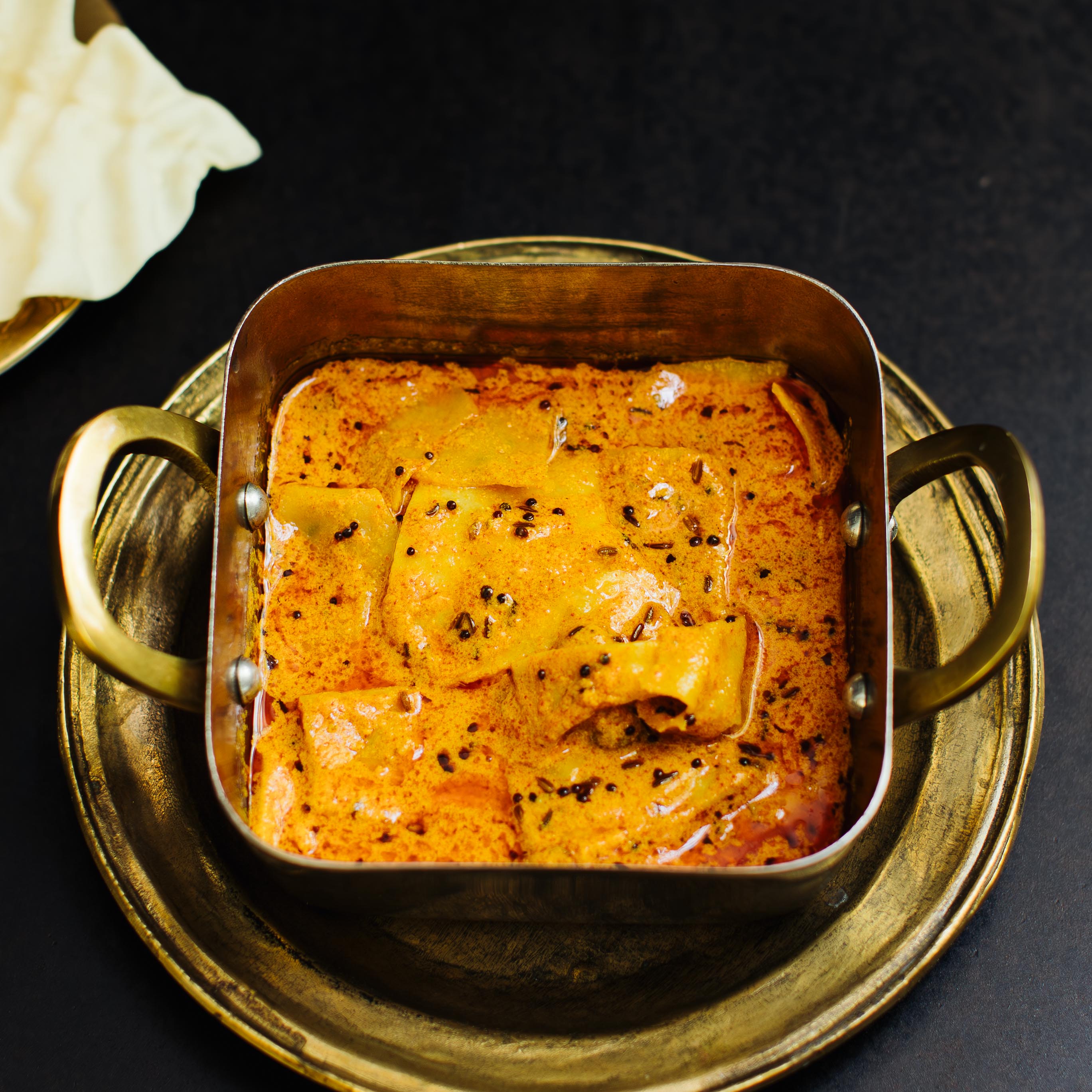 Poppadums Madras – knusprige indische Linsenfladen 112 g