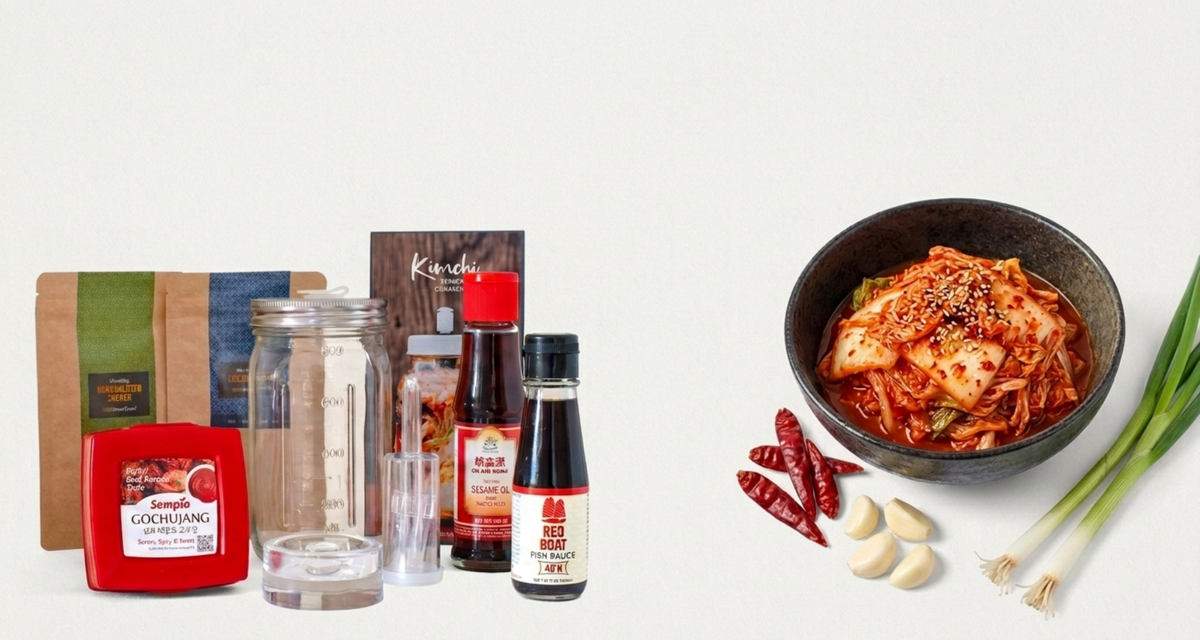 Alles für dein erstes Kimchi – in einer Box.