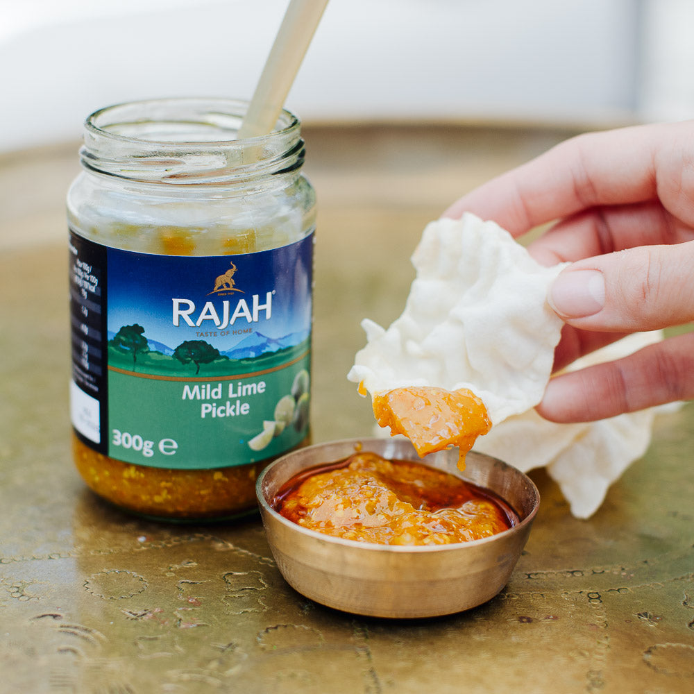 Poppadums Madras – knusprige indische Linsenfladen 112 g